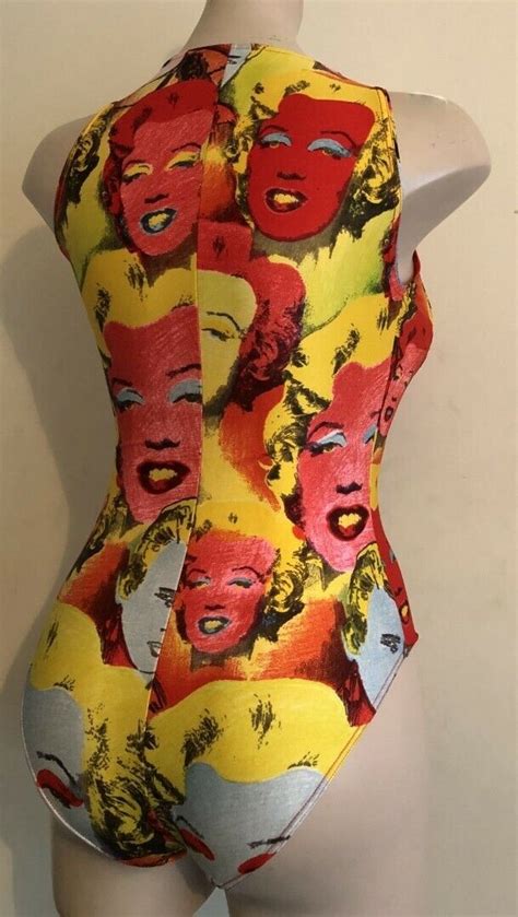 versace and warhol bodysuit